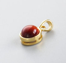 Load image into Gallery viewer, 100% 925 Sterling Silver Pendant Natural Malachite Labradorite Crystal Agate Opal Moonstone Gem Necklace Women Fashion Jewelry