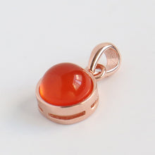 Load image into Gallery viewer, 100% 925 Sterling Silver Pendant Natural Malachite Labradorite Crystal Agate Opal Moonstone Gem Necklace Women Fashion Jewelry