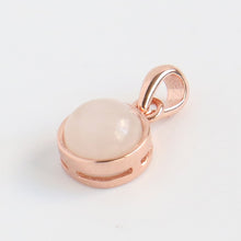 Load image into Gallery viewer, 100% 925 Sterling Silver Pendant Natural Malachite Labradorite Crystal Agate Opal Moonstone Gem Necklace Women Fashion Jewelry