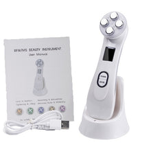 Load image into Gallery viewer, EMS Mesotherapy Electroporation RF Radio Frequency LED Photon Skin Care Device Face Lift Tighten Wrinkle Removal Beauty Machine