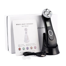 Load image into Gallery viewer, EMS Mesotherapy Electroporation RF Radio Frequency LED Photon Skin Care Device Face Lift Tighten Wrinkle Removal Beauty Machine