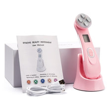 Load image into Gallery viewer, EMS Mesotherapy Electroporation RF Radio Frequency LED Photon Skin Care Device Face Lift Tighten Wrinkle Removal Beauty Machine