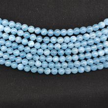 Load image into Gallery viewer, Natural Gem Beads Rose Pink Quartz Lapis Lazuli Lava Stone Round Beads For Jewelry Making Bracelets Diy Needlework Accessories
