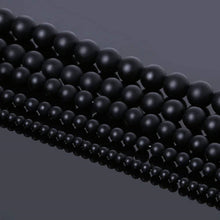 Load image into Gallery viewer, Natural Gem Beads Rose Pink Quartz Lapis Lazuli Lava Stone Round Beads For Jewelry Making Bracelets Diy Needlework Accessories