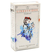 Load image into Gallery viewer, 78pcs Linestrider Tarot English Version Oracle Divination Fate Game Deck Tarot Table Board Games Playing Card With PDF Guidebook