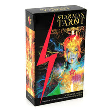 Load image into Gallery viewer, 78pcs Starman Tarot Card Deck Board Games Davide De Angelis Eagerly Anticipated Tarot Kit With PDF Guidebook Divination Book