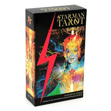 Load image into Gallery viewer, 78pcs Starman Tarot Card Deck Board Games Davide De Angelis Eagerly Anticipated Tarot Kit With PDF Guidebook Divination Book
