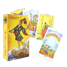 Load image into Gallery viewer, classical rider wait tarot cards game for fate divination personal use oracle deck full English version Party Playing games