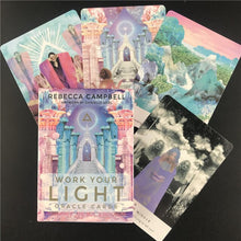 Load image into Gallery viewer, The Chakra Wisdom Tarot Cards Tori Hartman powerful life transforming divination Game Cards In High quality