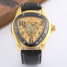 Load image into Gallery viewer, 2020 Luxury Gold Triangle Watches Men Mechanical Watches GOER Automatic Self-Wind Skeleton Watch Promotion Price Dropshipping