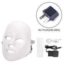 Load image into Gallery viewer, 7 Colors Led Mask Photon Electric LED Facial Mask LED Skin Rejuvenation Anti Wrinkle Acne Photon Therapy Home Salon Beauty Tool