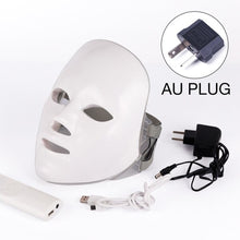 Load image into Gallery viewer, 7 Colors Led Mask Photon Electric LED Facial Mask LED Skin Rejuvenation Anti Wrinkle Acne Photon Therapy Home Salon Beauty Tool