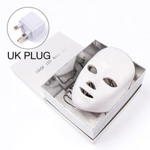Load image into Gallery viewer, 7 Colors Led Mask Photon Electric LED Facial Mask LED Skin Rejuvenation Anti Wrinkle Acne Photon Therapy Home Salon Beauty Tool