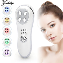 Load image into Gallery viewer, 5 in 1 EMS Mesotherapy Electroporation RF Radio Frequency Facial LED Light Photon Skin Care Device Face Lifting Remover Wrinkle