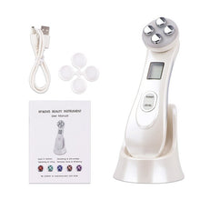Load image into Gallery viewer, LED Photon Electroporation RF Radio Frequency Face Mesotherapy Facial Lifting Tighten Wrinkle Removal Skin Care Beauty Devices