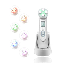 Load image into Gallery viewer, 5in1 RF&EMS Radio Mesotherapy Radio Frequency LED Photon Face Skin Rejuvenation Remover Wrinkle