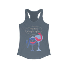 Load image into Gallery viewer, Wine a Hug in a Glass Women&#39;s Ideal Racerback Tank
