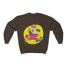 Load image into Gallery viewer, Tea Cup Art Unisex Heavy Blend™ Crewneck Sweatshirt

