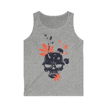 Load image into Gallery viewer, Bear Skull Men&#39;s Softstyle Tank Top
