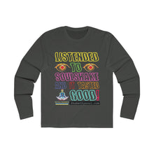 Load image into Gallery viewer, Listended To Soulshake And It Tasted Good! Men's Long Sleeve Crew Tee

