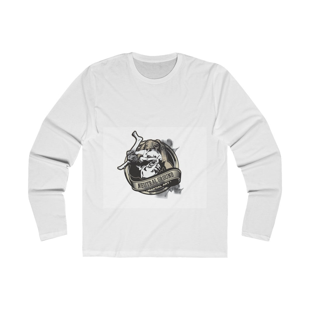 Neutrial Ground Martial Art Men's Long Sleeve Crew Tee