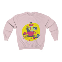 Load image into Gallery viewer, Tea Cup Art Unisex Heavy Blend™ Crewneck Sweatshirt

