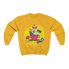 Load image into Gallery viewer, Tea Cup Art Unisex Heavy Blend™ Crewneck Sweatshirt
