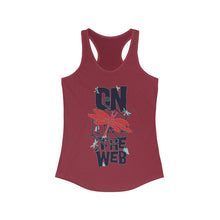 Load image into Gallery viewer, On The Web Women&#39;s Ideal Racerback Tank
