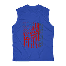 Load image into Gallery viewer, You Are Secured To Fly Above Ground Men's Sleeveless Performance Tee
