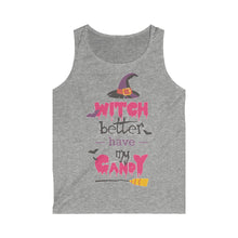 Load image into Gallery viewer, Witch Have Candy Men's Softstyle Tank Top
