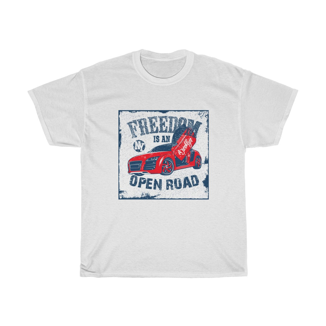 Freedom Open Road Unisex Heavy Cotton Tee