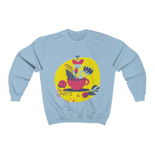 Load image into Gallery viewer, Tea Cup Art Unisex Heavy Blend™ Crewneck Sweatshirt
