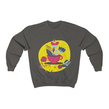 Load image into Gallery viewer, Tea Cup Art Unisex Heavy Blend™ Crewneck Sweatshirt
