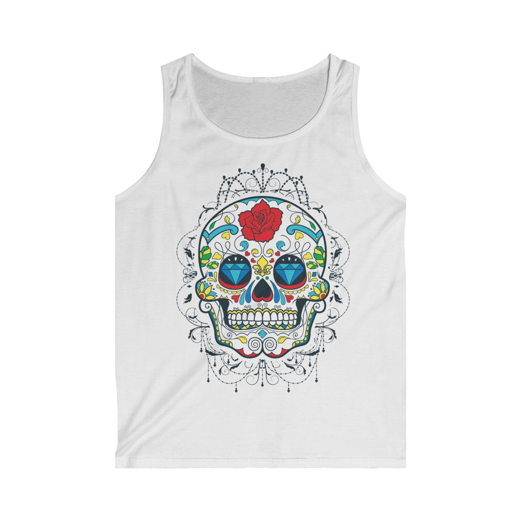 Gorgeous Skull Men's Softstyle Tank Top