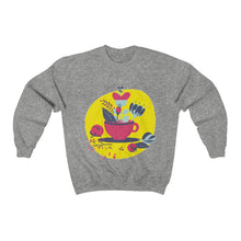 Load image into Gallery viewer, Tea Cup Art Unisex Heavy Blend™ Crewneck Sweatshirt
