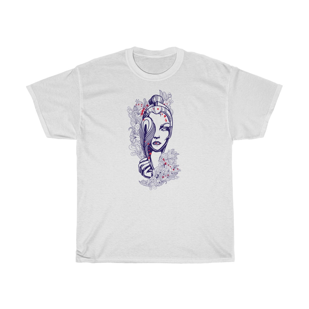 Feather Queen Unisex Heavy Cotton Tee