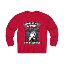 Load image into Gallery viewer, Why Do We Need Math? Unisex French Terry Crew
