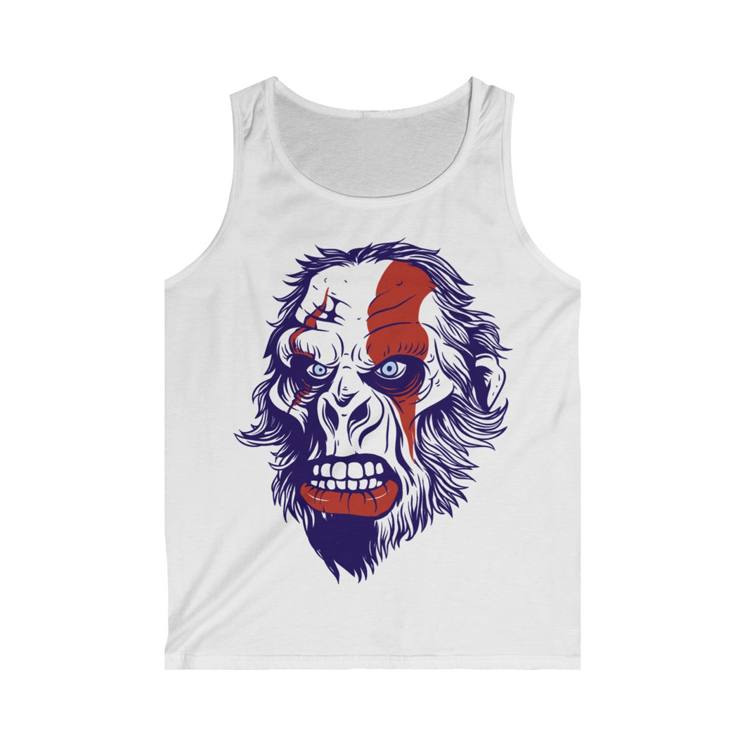 Terrible Face  Men's Softstyle Tank Top