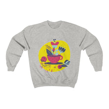 Load image into Gallery viewer, Tea Cup Art Unisex Heavy Blend™ Crewneck Sweatshirt
