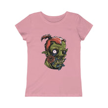 Load image into Gallery viewer, Flower In Zombie Mouth Girls Princess Tee
