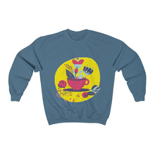 Load image into Gallery viewer, Tea Cup Art Unisex Heavy Blend™ Crewneck Sweatshirt
