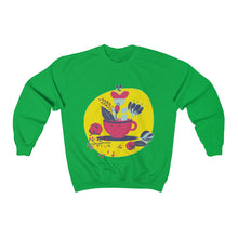 Load image into Gallery viewer, Tea Cup Art Unisex Heavy Blend™ Crewneck Sweatshirt
