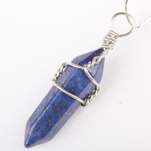 Load image into Gallery viewer, Mix Crystal Stone Opal malachite Lapis Green Howlite Stone Onyx Rose Pink Quartz Carnelian Faceted Bead Twining Pendant 1PCS

