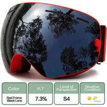 Load image into Gallery viewer, Ski Goggles,Winter Snow Sports Goggles with Anti-fog UV Protection for Men Women Youth Interchangeable Lens - Premium Goggles

