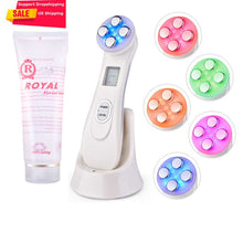 Load image into Gallery viewer, EMS Mesotherapy Electroporation RF Radio Frequency Facial LED Photon Skin Care Device Face Lift Tighten Face Skin Beauty Machine
