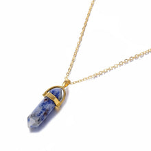 Load image into Gallery viewer, IPARAM Fashion Trend Crystals Necklace Bohemian Hexagon Opal Pendant Necklace Female Hexagon Crystal Necklace Gift 2020 NEW
