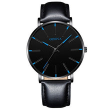 Load image into Gallery viewer, Luxury Minimalist Men&#39;s Fashion Ultra Thin Watches Simple Men Business Stainless Steel Mesh Belt Quartz Watch Relogio Masculino
