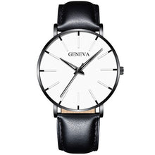 Load image into Gallery viewer, Luxury Minimalist Men&#39;s Fashion Ultra Thin Watches Simple Men Business Stainless Steel Mesh Belt Quartz Watch Relogio Masculino
