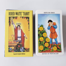 Load image into Gallery viewer, 2020 Hot Sale English spanish Rider Wait Tarot Cards Factory Made  oracle card Board Game 78Pcs/Set

