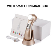 Load image into Gallery viewer, 6 in 1 Face Photon RF Radio Frequency EMS Mesotherapy Led Light Therapy Microcurrent Ultrasonic Vibration Face Lifting Massager
